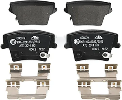 Produktbild von ATE Bremsbeläge Satz Hinten für CHRYSLER 300 C Touring (LX, LE) 13.0460-8019.2