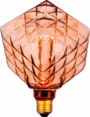 Image de Ampoule Led S170 Cube Déco Design Cubique Décoratif, Lumière Très Chaude - Fbright