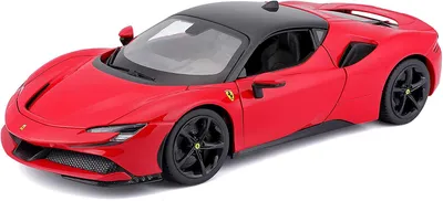 Immagine prodotto di Bburago 18-16015 - Modellino di auto - Ferrari R&P SF90 Stradale (rosso, scala 1:18)