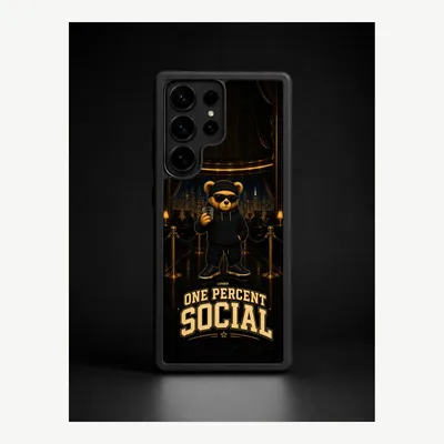 Image de Coque de protection pour Samsung S25 Ultra, étui de téléphone avec motif "Ne pas parler" – LUNØIR ©