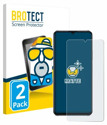 Produktbild von 2x BROTECT Schutzfolie für Huawei Nova Y72S Displayschutz Displayschutzfolie Folie Matt Entspiegelungsfolie
