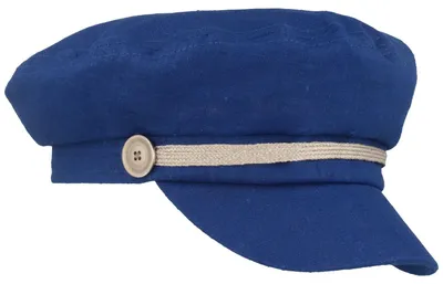 Productafbeelding van Mayser Leinen zeilpet Kendy, blauw, maat S