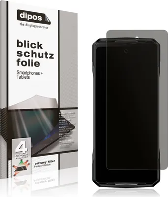 Produktbild von Blickschutzfolie für Doogee V40 Pro matt Schutzfolie Folie Display Schutz dipos