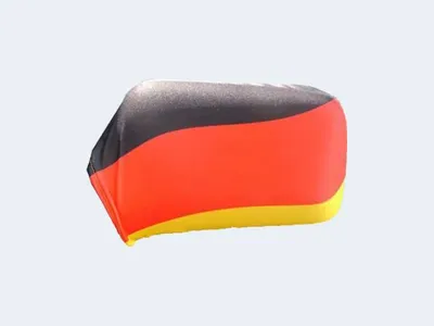 Produktbild von Deutschland 2 Autospiegelfahnen