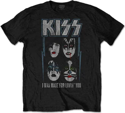 Immagine prodotto di Kiss Made For Lovin' You Nero L T-shirt