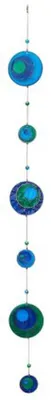 Zdjęcie produktu dla Suncatcher "Peacock" Fiberglas türkis, blau, grün, 60cm
