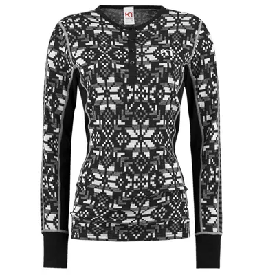 Zdjęcie produktu dla t-shirt KARI TRAA ELSE z długim rękawem czarny M
