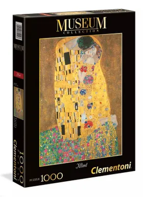 Obrázok produktu pre Clementoni Museum Collection Klimt - Il Bacio, 1000 kusov, Umenie, 14 rok / roky