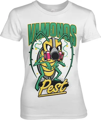Produktbild von Breaking Bad - Vamanos Pest Bug Girly Tee - XX-Large - White