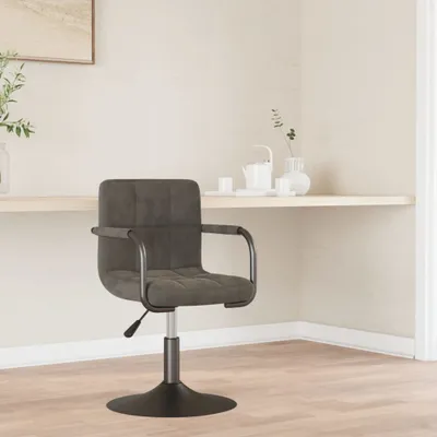 Produktbild von Maison Exclusive - Barhocker Dunkelgrau Samt