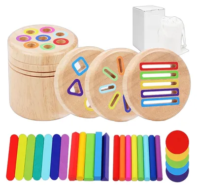 Produktbild von Holz-Formensortierer für Lernspiele