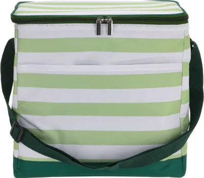Produktbild von Wärmedämmbeutel Excellent Houseware, Polyester, 30x19x28 cm, 15 l, weiß/grün