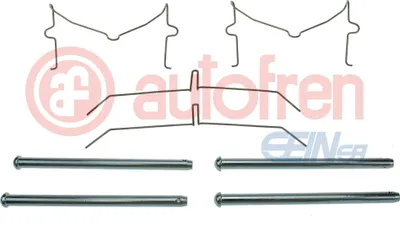 Produktbild von AUTOFREN SEINSA D43042A Zubehörsatz Scheibenbremsbelag Vorne für TOYOTA HILUX III Pick-up (TGN1, GGN2, GGN1, KUN2, KUN1)
