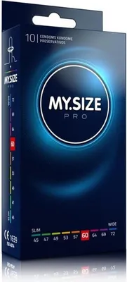 A box of MY.SIZE condoms.