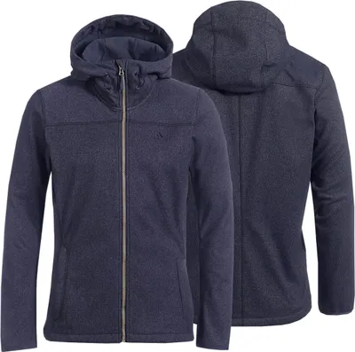 Produktbild von adidas Jacke Hochmoos Hoodie Polarfleece Gr.46 dunkelgrau
