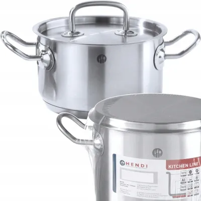 Image de Marmite Hendi Kitchen Line Inox 9L Induction ø28cm