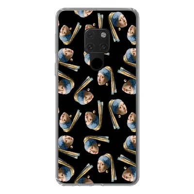 Produktbild von MuchoWow® Handyhülle Schutzhülle Hülle für Huawei P40 Lite Das Mädchen mit dem Perlenohrring - Muster - Vermeer Silikon Softcase Handy Hülle - Handy