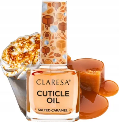 Zdjęcie produktu dla Claresa Oliwka Do Skórek Paznokci Słony Karmel 5Ml Nawilża Odżywia Zmiękcza