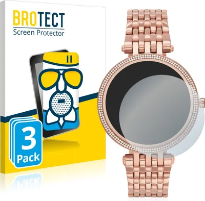 Produktbild von 3x BROTECT Entspiegelungs Schutzglas für Michael Kors Access Darci Gen 5E Schutzfolie Panzer Folie Glas Display Schutz matt