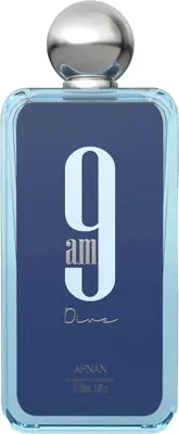 Obrázek produktu pro Afnan Perfumes 9 AM Dive 100ml, Unisex, 100 ml, Černý rybíz, Citrón, Máta, Růžový pepř, Jablko, Cedr, Incense, Zázvor, Jasmín, Pačuli, Santalové dřevo, 1 kusů