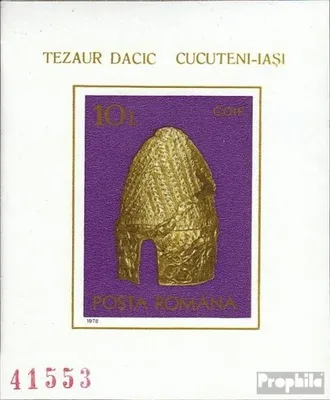 Produktbild von Briefmarken Rumänien 1978 Mi Block154 (kompl.Ausg.) postfrisch Archäologie