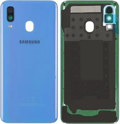 Obrázok produktu pre Originálny zadný kryt Samsung Galaxy A40 - modrý