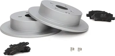 Produktbild von MS 200901391 Bremsensatz, Scheibenbremse Hinterachse für TOYOTA YARIS (_P1_)