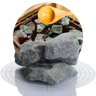 Produktbild von Schicker Mineral-Deutsche Saunasteine 20 kg-80-120mm