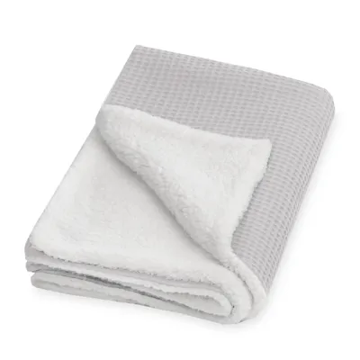 Produktbild von Julius Zöllner Waffelpiqué Light grey Winterdecke 70x100