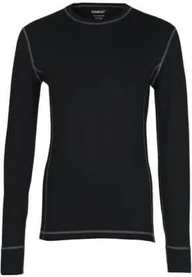 Produktbild von MASCOT® Logrono Funktionsunterhemd Größe 3XL, schwarz | Packung (1 Stück)