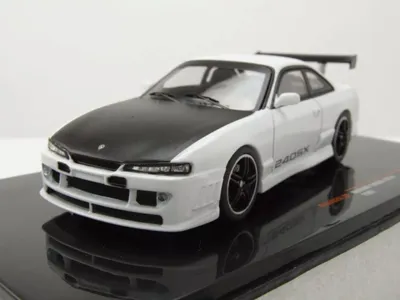 Produktbild von ixo models CLC552 Nissan 240 SX 1997 weiß 1:43