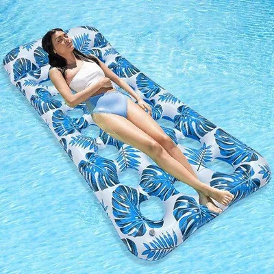 Produktbild von Luftmatratze - 180 x 85 cm - Luftbett für Erwachsene - schwimmende Luftmatratze - Schwimmbad Spielzeug Luftmatratze