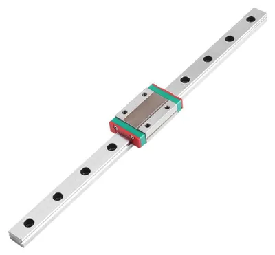 Productafbeelding van MGN12H lineaire railgeleiding met draagblok voor 3D printers en CNC machines