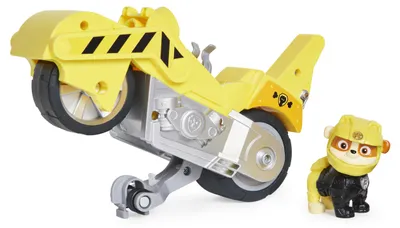 Produktbild von Spin Master 31947 - Paw Patrol Moto Pups Rubbles Motorrad mit Spielfigur
