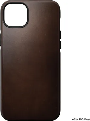 Zdjęcie produktu dla Nomad Modern Leather MagSafe Case, brązowy - iPhone 14 Plus