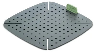 Airfryer-Backmatte, 22,5 x 22,5 cm, Silikon, BPA-frei, spülmaschinengeeignet