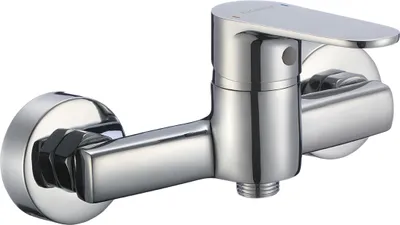 Produktbild von BADLAND Brausearmatur Wasserhahn PANAZ Brausebatterie für Badezimmer in Chrom