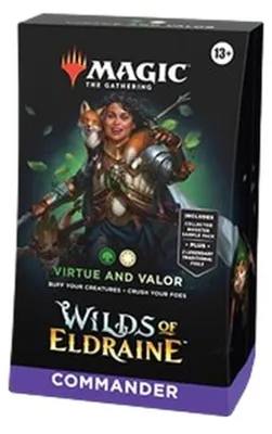 Image de Magic : The Gathering Commander : Wilds of Eldraine : Commandement de la Vertu et de la Vaillance