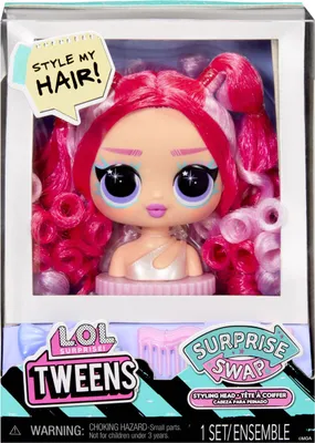Produktbild von L.O.L. Surprise! 593522EUC, Make-up-/Styling-Puppenkopf, Weiblich, 4 Jahr(e), Junge/Mädchen, Mehrfarbig