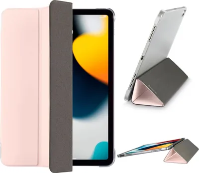 Produktbild von Tablet-Case "Fold Clear" für iPad Air 10.9" (2020/2022)/11" (2024), Rosa (00216414)