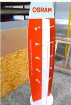 Immagine prodotto di Display OSRAM 1500 x 400 x 400 mm