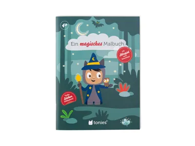 Produktbild von tonies Ein magisches Malbuch, Malbuch für Kinder, Mehrfarbig