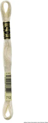 Produktbild von DMC Stickgarn Mouline Special 117MC -712, 6-fädig, 8m