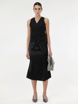 Produktbild von Orsay Schwarzer Damen-Midirock 40