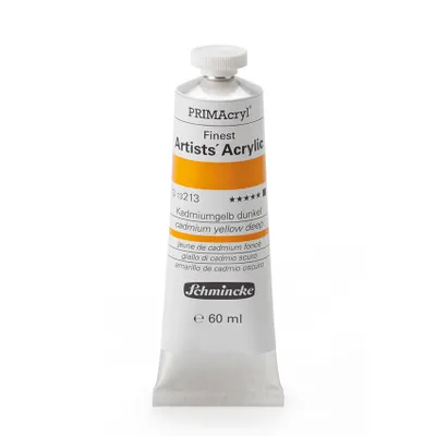 Produktbild von Schmincke 60ml PRIMAcryl Kadmiumgelb dunkel Acryl 13 213 011
