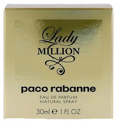 Productafbeelding van Paco Rabanne Lady Million Eau De Parfum Spray (30 ml)