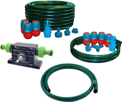 Immagine prodotto di Set di riempimento/svuotamento del letto ad acqua - Set di riempimento doppio con pompa di perforazione - 20 pezzi