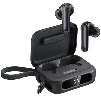 Image de Écouteurs intra-auriculaires Anker Soundcore P41i, True Wireless, Bluetooth, ANC adaptatif, Autonomie 192 heures, Noir
