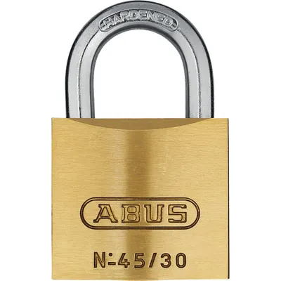 Produktbild von ABUS Hängeschloss 45/30, messingfarben, 3-teilig (1 Set)