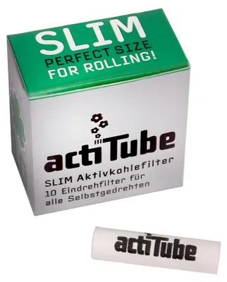 Obrázok produktu pre Uhlíkové filtre ActiTube Slim 7 mm, 10 ks